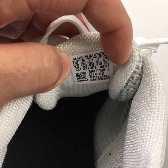 Adidas Men’s White Bounce Shoes 13 ART CG4282 - Picture 6 of 6